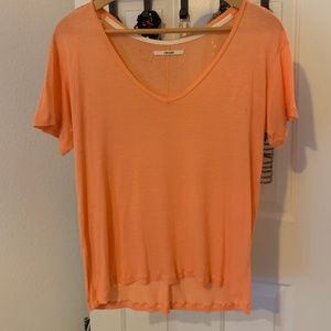 J Brand Orange Tee